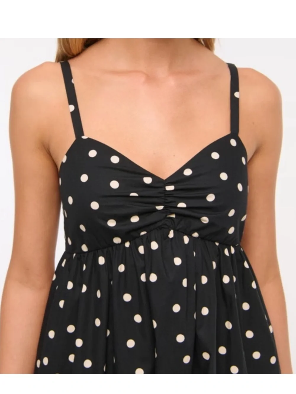 NWT Abercrombie & Fitch Sweetheart Babydoll Maxi Dress